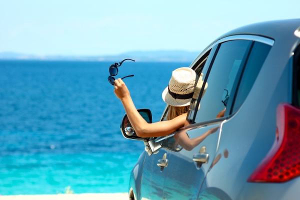 beach summer road trip